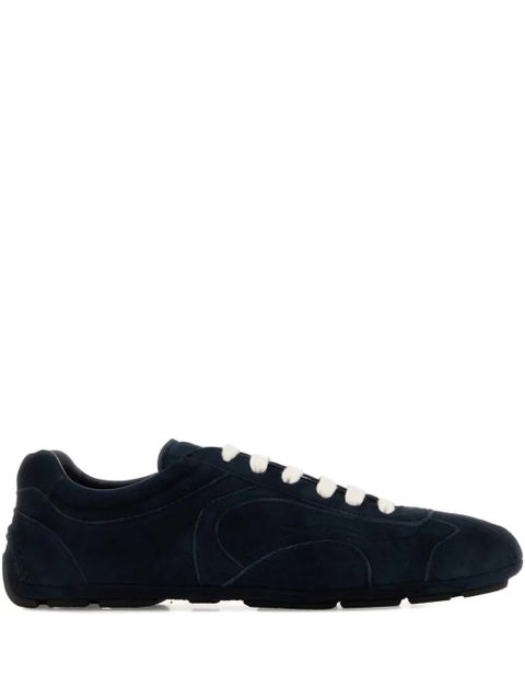 Prada Montecarlo suede sneakers - Blue - zdjęcie produktu nr 1