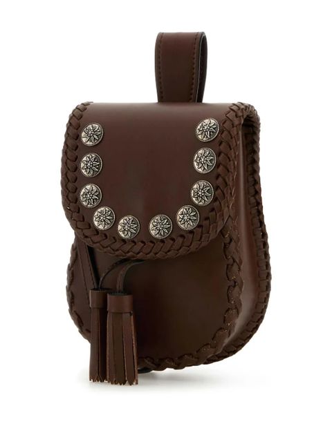 Prada leather cross body bag - Brown
