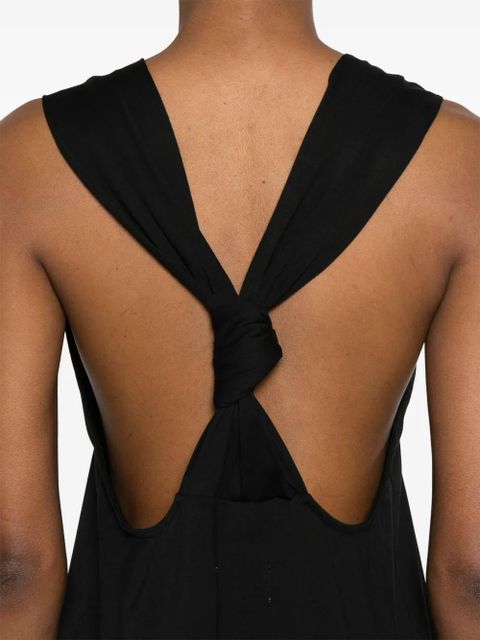 LouLou de Saison Rayna maxi dress - Black