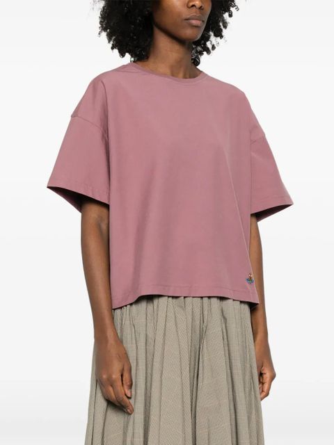 Vivienne Westwood round neck graphic T-shirt - Pink