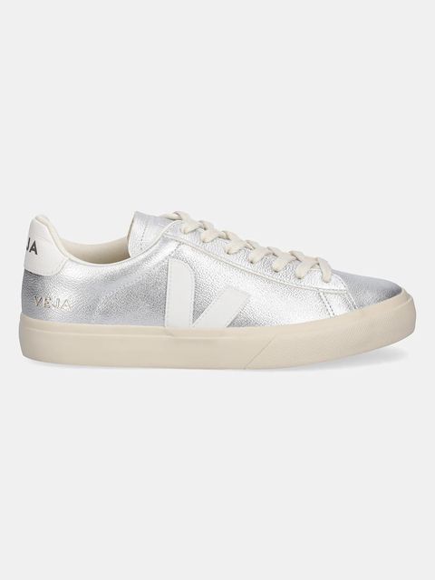 Veja sneakersy skórzane Campo kolor srebrny CP0502684A - zdjęcie produktu nr 2