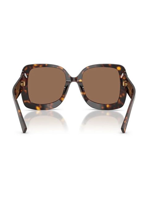 Dolce & Gabbana okulary przeciwsłoneczne damskie kolor brązowy 0DG4513