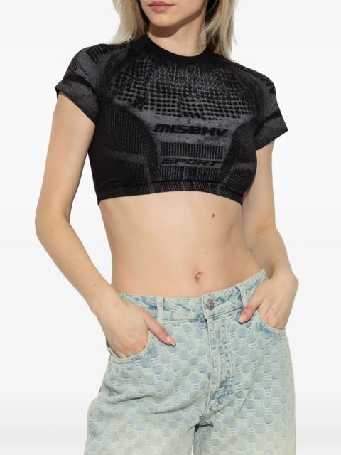 MISBHV cropped t-shirt - Black