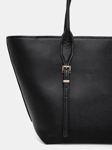 MICHAEL Michael Kors torebka skórzana kolor czarny 30R5G9OT7L