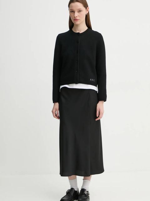 A.P.C. kardigan wełniany cardigan mila