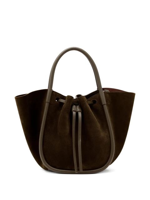 Proenza Schouler small drawstring-fastening tote bag - Brown