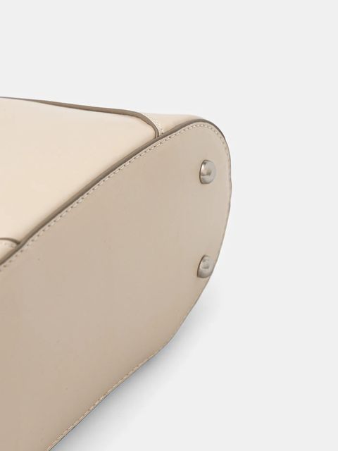 Answear.LAB torebka skórzana kolor beżowy - zdjęcie produktu nr 2