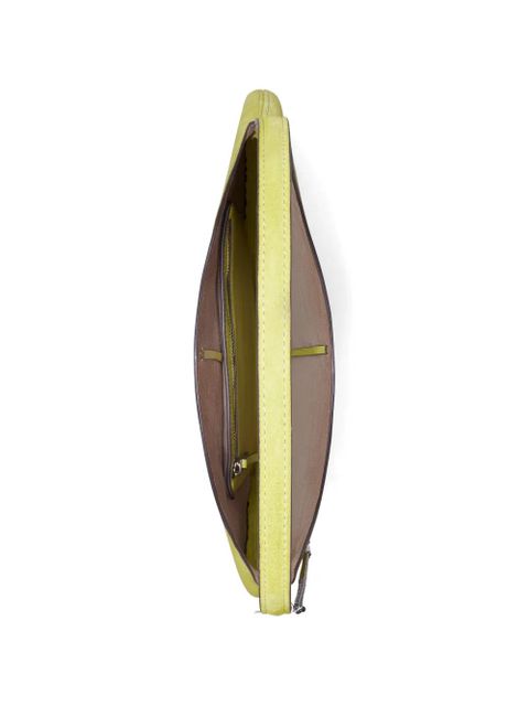 Tory Burch Pierced soft suede bag - Green