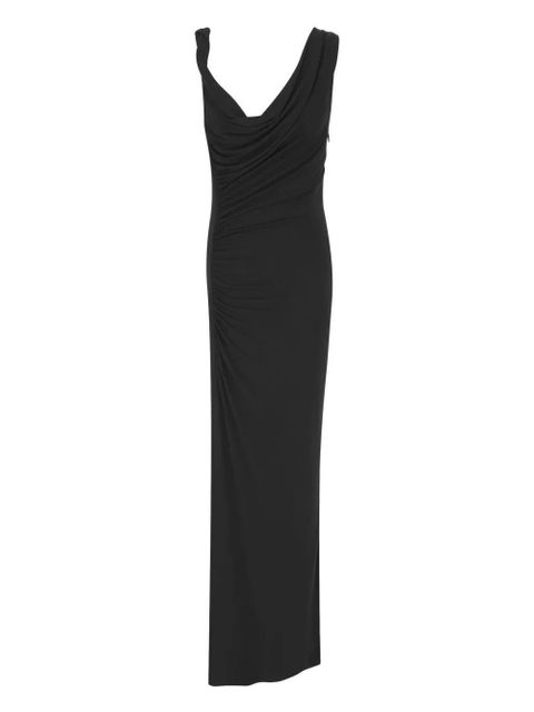 Saint Laurent sleeveless maxi dress - Black - zdjęcie produktu nr 2