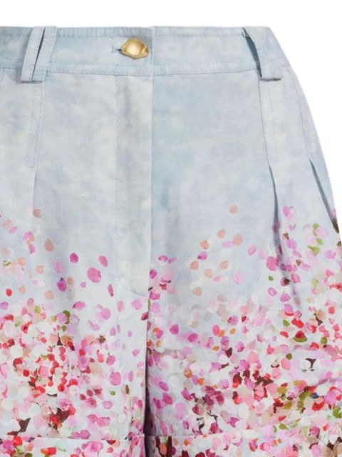 Aje fragments floral print shorts - Blue - zdjęcie produktu nr 2