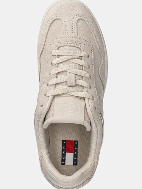 Tommy Jeans sneakersy zamszowe THE GREENWICH FLATFORM ELEVATED