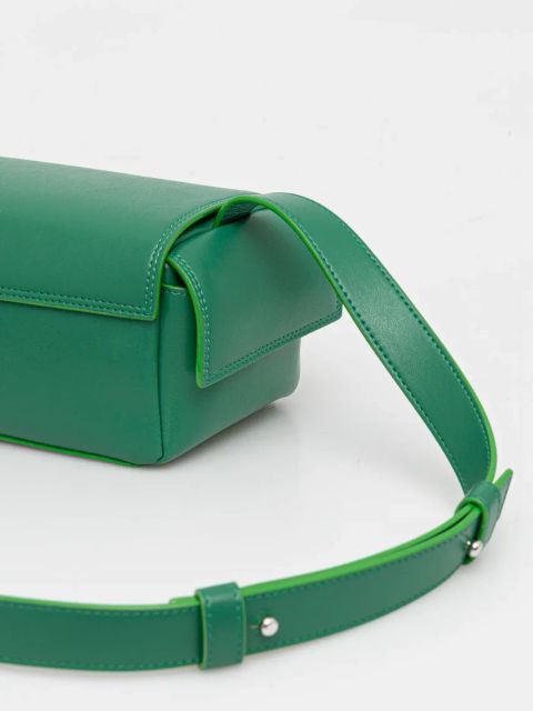 Sunnei torebka kolor zielony ACCXBAG067