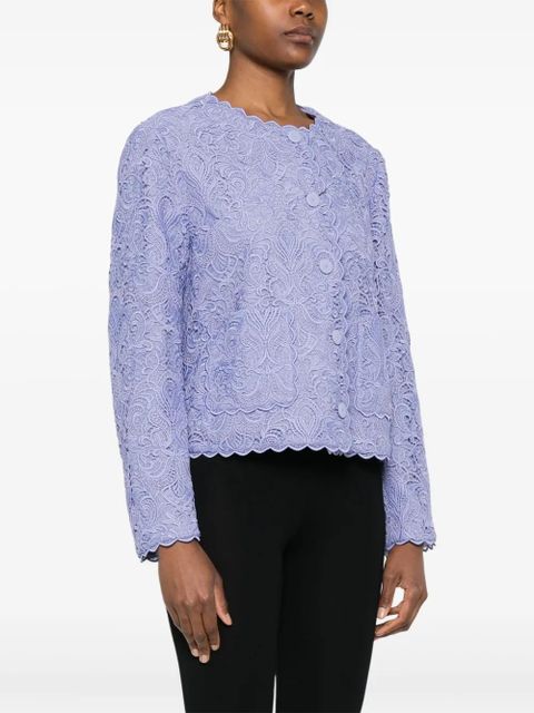 ETRO embroidered jacket - Purple - zdjęcie produktu nr 2