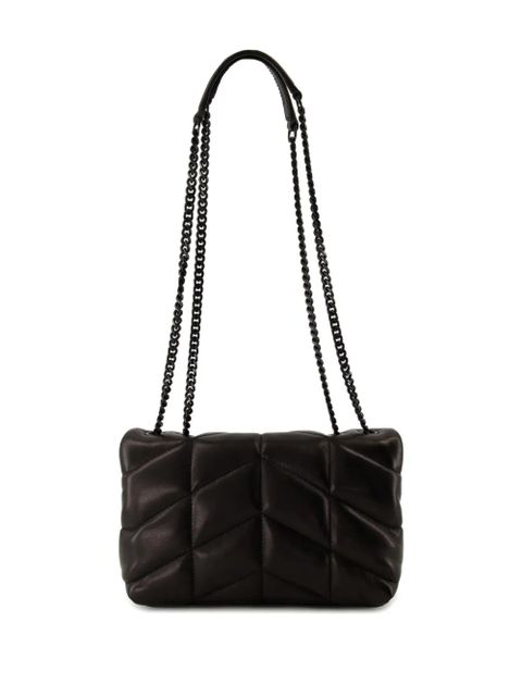 Saint Laurent Puffer Toy leather shoulder bag - Black - zdjęcie produktu nr 2