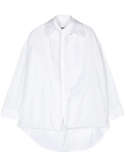 Jil Sander layered cotton shirt - White - zdjęcie produktu nr 1