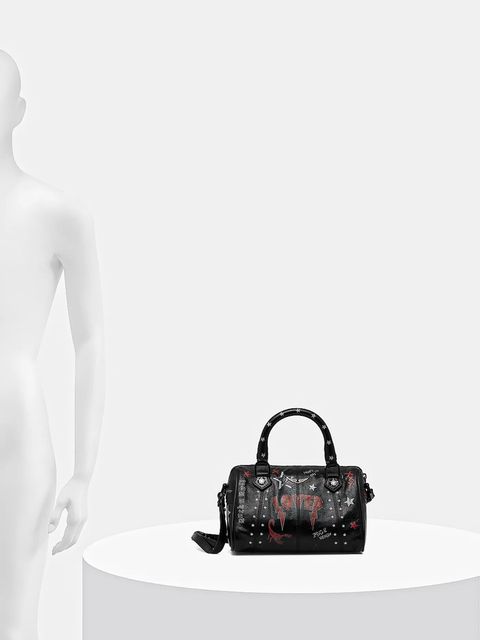 ZADIG&VOLTAIRE torebka skórzana kolor czarny LWBA04146