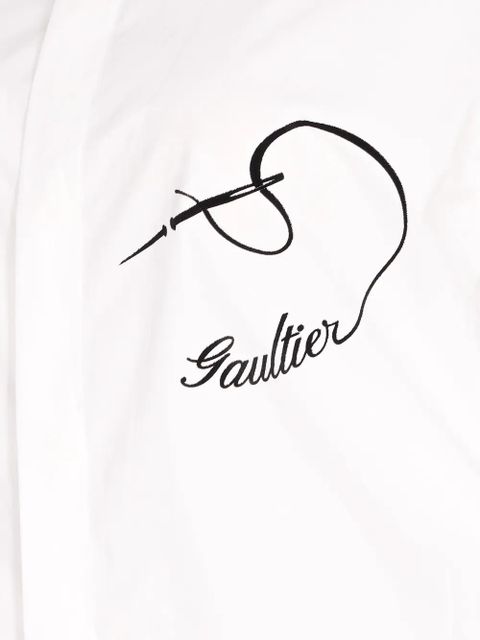 Jean Paul Gaultier poplin shirt - White
