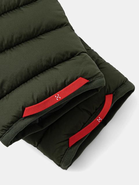 Haglöfs rękawiczki damskie kolor zielony 608129 - zdjęcie produktu nr 2