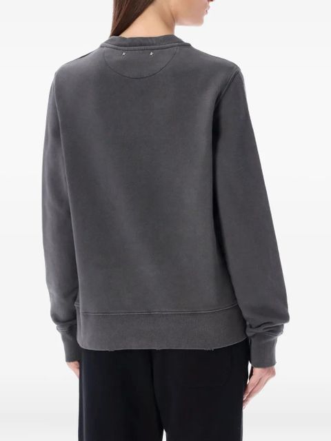 Golden Goose embellished crewneck sweater - Grey