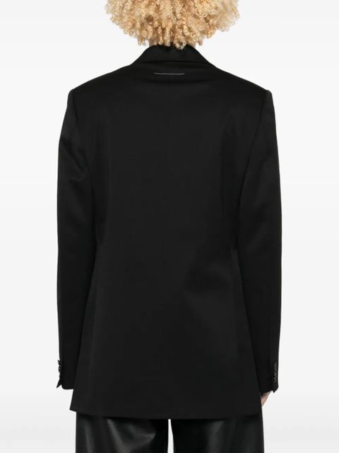 MM6 Maison Margiela single-breasted blazer - Black