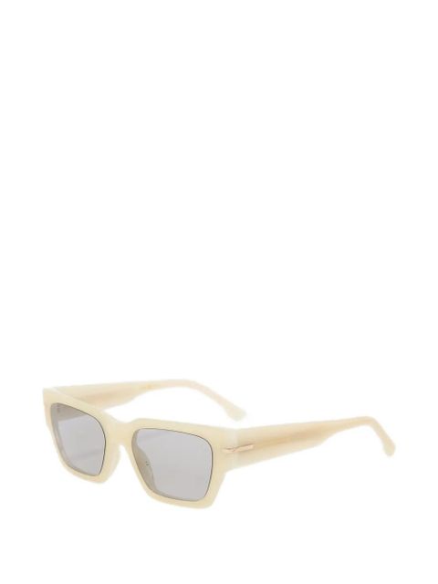 Victoria Beckham rectangle-frame sunglasses - Neutrals - zdjęcie produktu nr 2