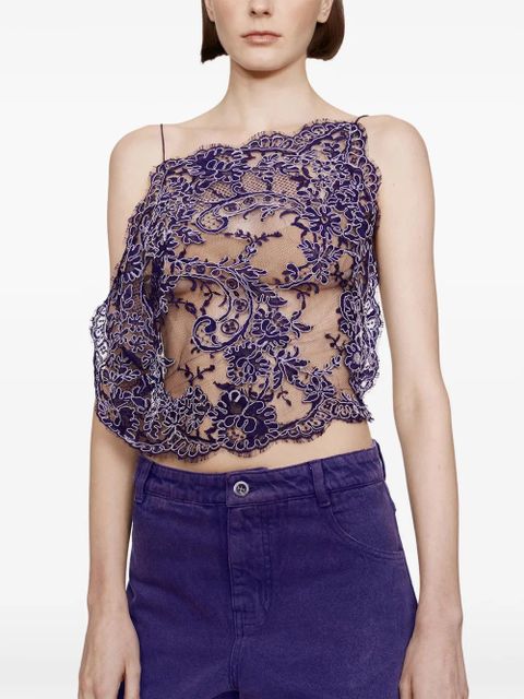 Christopher Esber relaxed denim jeans - Purple - zdjęcie produktu nr 2