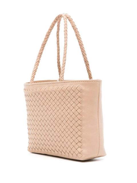 DRAGON DIFFUSION Gia interwoven tote bag - Neutrals