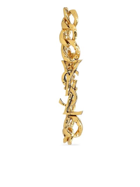 Saint Laurent Cassandre chain bracelet - Gold