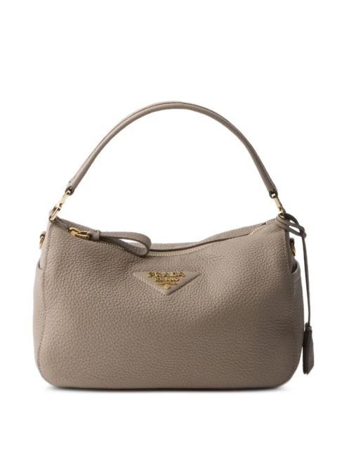 Prada leather shoulder bag - Neutrals - zdjęcie produktu nr 1