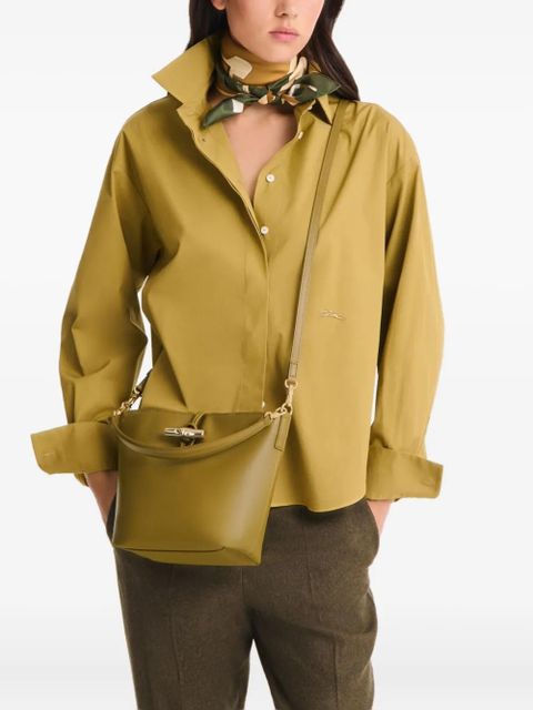 Longchamp Le Roseau XS bucket bag - Green - zdjęcie produktu nr 2