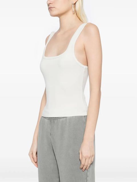 ENTIRE STUDIOS square neck tank top - White