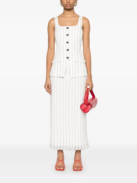 Simkhai Xandria midi dress - White