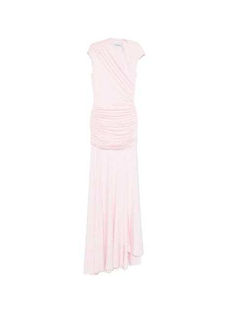 Self-Portrait draped maxi dress - Pink - zdjęcie produktu nr 1