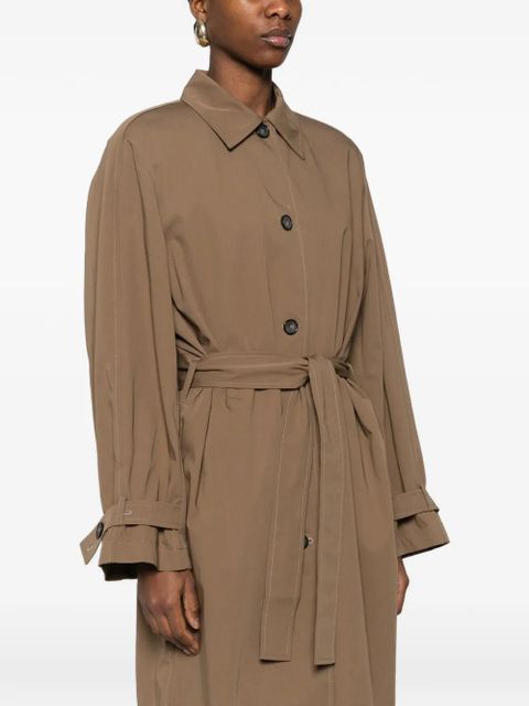 TOTEME belted spring trench coat - Brown