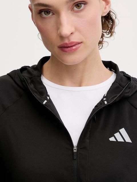 adidas Performance kurtka do biegania Run Essentials kolor czarny przejściowa KA4339