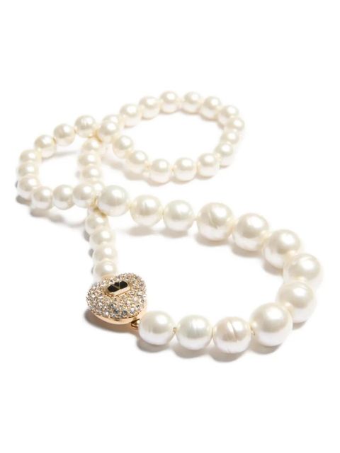 Valentino Garavani Coeur Royal pearl necklace - White - zdjęcie produktu nr 2