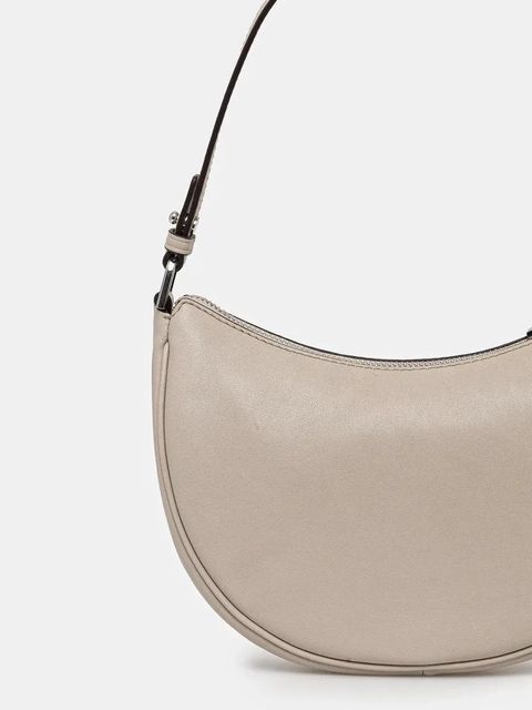 MICHAEL Michael Kors torebka skórzana kolor beżowy 32S5S8QU1L - zdjęcie produktu nr 2