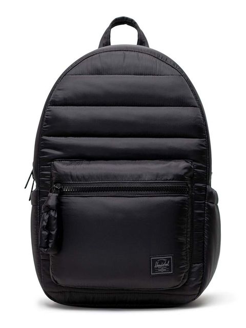 Herschel plecak Settlement kolor czarny duży gładki - zdjęcie produktu nr 1