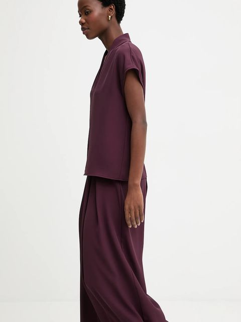 Answear.LAB komplet damski kolor bordowy