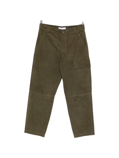 Ba&Sh leather trousers - Green - zdjęcie produktu nr 1