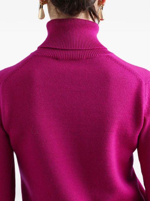Dolce & Gabbana Wool turtle-neck sweater - Pink