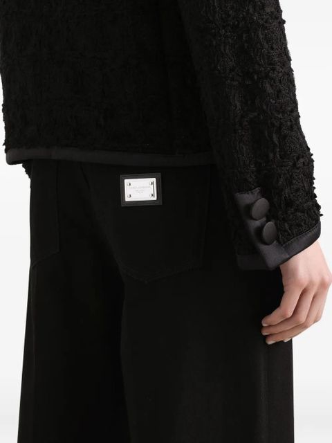 Dolce & Gabbana straight-leg jeans - Black