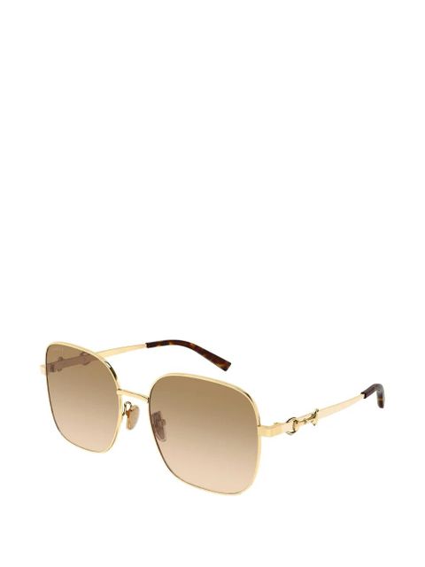 Gucci Eyewear square sunglasses - Gold - zdjęcie produktu nr 1