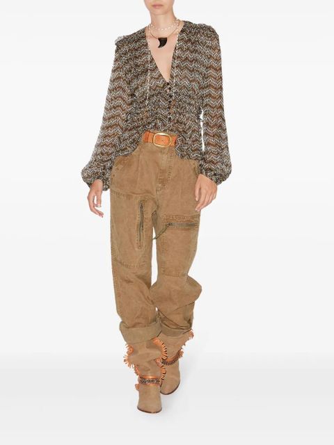 MARANT ÉTOILE Axeline top - Black