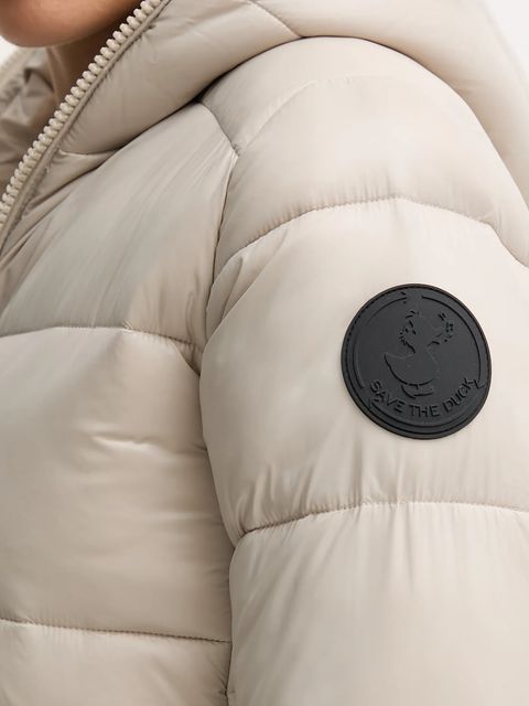 Save The Duck kurtka LOIS kolor beżowy zimowa D38090W.LOVE21