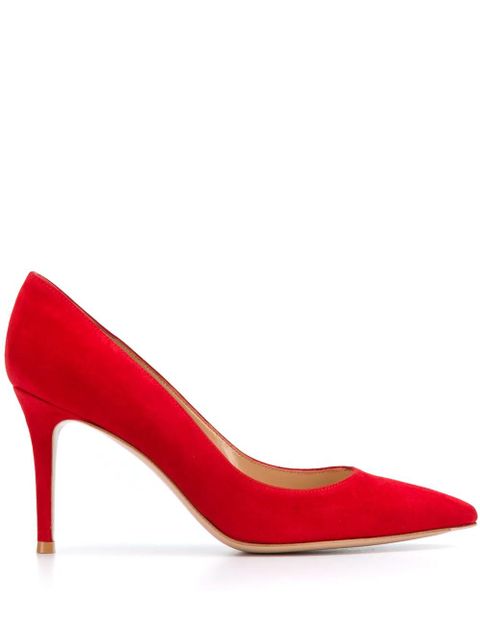 Gianvito Rossi pointed-toe pumps - Red - zdjęcie produktu nr 1