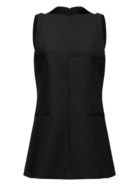 MM6 Maison Margiela sleeveless mini dress - Black - zdjęcie produktu nr 1
