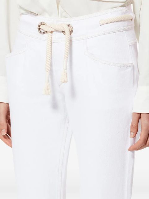 ISABEL MARANT Alison flare jeans - White