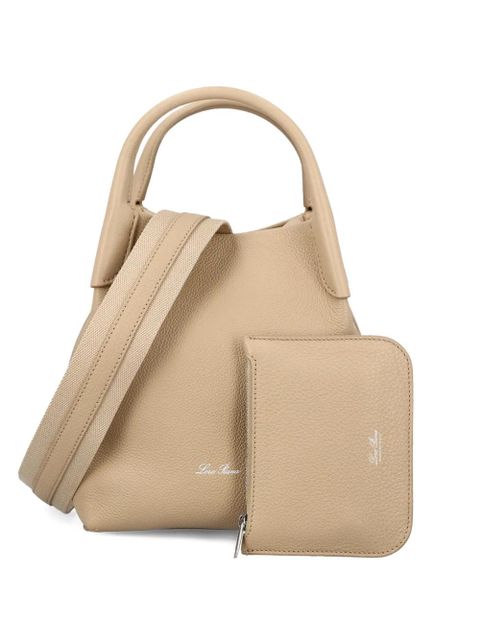 Loro Piana small Bale tote bag - Neutrals - zdjęcie produktu nr 1