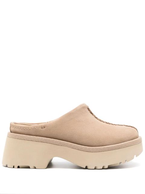 UGG New Heights suede slides - Neutrals - zdjęcie produktu nr 1